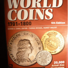 Catalog World Coins 1701-1800 -Ed.Va penultima ,1352 pag.