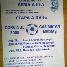 Corvinul Hunedoara-Gaz Metan Medias (8 aprilie 2006)