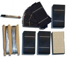 Kit complet pentru panou solar 12 V, celule solare grade B. 65W DE ENERGIE ELECTRICA GRATIS foto