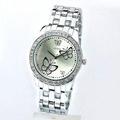 Ceas dama Guess Butterfly Silver foto