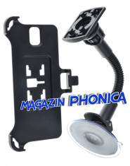 Suport auto parbriz Samsung Galaxy Note 3 N9000 N9006 + folie ecran foto