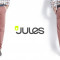 JULES Franta - JEANS subtiri / Pantaloni barbati casual eleganti. NUANTA PLAMANIU. Marime W 32. OUTLET. Produse originale noi REDUSE!