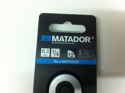 Clichet Marca ,, MATADOR 2061 &amp;#039;&amp;#039; 6,3mm [1/4 ] ,, este nou &amp;#039;&amp;#039; foto