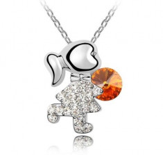 Colier Swarovski OrangeGirl ( cod produs: 900 ) foto