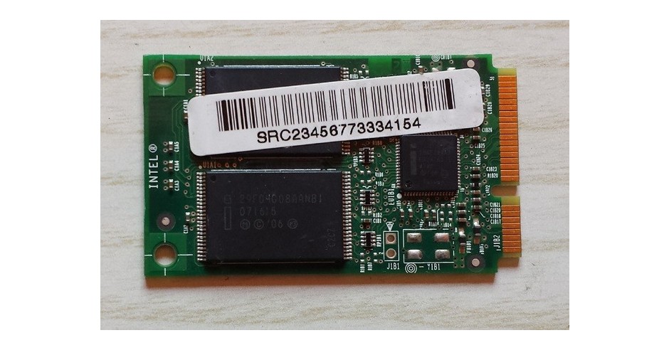 156. Intel 1GB Turbo Memory Card Mini PCIe Card CVB8734 D74338-301 ...