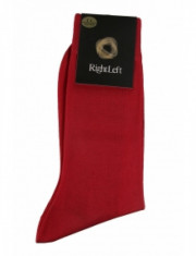 Ciorapi rosii barbati, Right Left, marimea 39, 40-41, 42-43, 44, 45, Zega foto