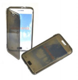Husa silicon flip Samsung Galaxy S2 i9100 + folie ecran + expediere gratuita Posta - sell by Phonica, Gri