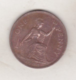 Bnk mnd Marea Britanie Anglia 1 penny 1944, Europa