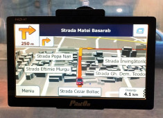 GPS NOU 2014 7 inch NAVIGATIE AUTO PilotOn HD A7 PRO 800MHz DualCore, 16GB, harti 2014 full EU si RO, garantie accesorii lifeupdate VERIFICARE COLET! foto