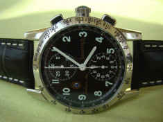 Superb EBERHARD Tazio Nuvolari Chronograph Ref. 31037 - ca NOU foto