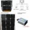 Sistem Fotovoltaic Complet 50 W 12 V . Panou monocristalin , Panouri Fotovoltaice