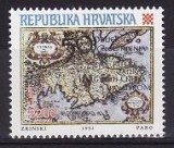 Croatia 1993 - cat.nr.211 neuzat,perfecta stare