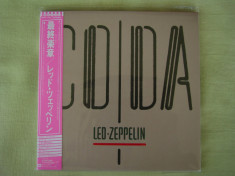 LED ZEPPELIN - Coda - C D Original Made In Japan NOU foto