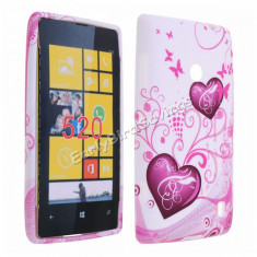 Husa silicon Nokia Lumia 520 + folie protectie ecran + transport gratuit Posta - sell by Phonica foto