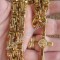 Lant +medalion inox placat = 70 ron