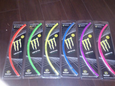 Rim strips | Banda janta - 9mm / 6m - MONSTER ENERGY foto