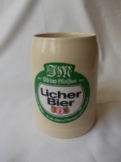 HALBA DE BERE"LICHER BIER 1854"
