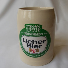 HALBA DE BERE"LICHER BIER 1854"