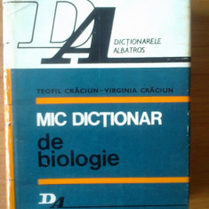 n5 Teofil Craciun, Virginia Craciun - Mic dictionar de biologie