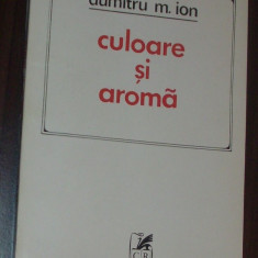 DUMITRU M. ION - CULOARE SI AROMA:MELANHOLII, 1969-70(VERSURI 1974/tiraj 800 ex)
