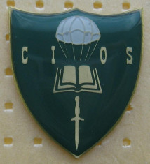 insigna CIOS (CENTRUL DE INSTRUCTIE OPERATII SPECIALE) foto