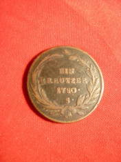 Moneda 1 Kr.1780 ,litera S, Iosif II,Austria ,bronz ,cal.F.Buna,fara pret in catalog foto