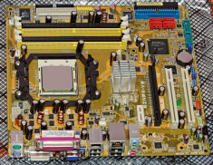 Vand placa de baza Asus M2NPV-VM socket AM2 tablita I/O foto