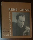 RENE CHAR PAR PIERRE BERGER (POETES D&#039;AUJOURD&#039;HUI 22, ED. PIERRE SEGHERS &#039;53)