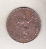 bnk mnd Marea Britanie Anglia 1 penny 1939