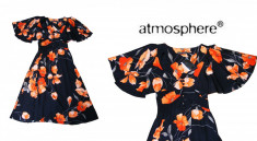 ATMOSPHERE ESPANA &amp;quot;FLORAL DRESS&amp;quot;. Marimi 36 S. Rochie de efect vaporoasa. OUTLET Produse noi, cu etichete. REDUSE! foto