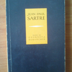 n5 Jean-Paul Sartre, studiu - Georgeta Horodinca