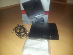 consola sony play station 3 slim ,nou.full box foto