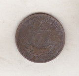 Bnk mnd Marea Britanie Anglia 1/2 penny 1938, Europa