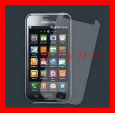 F26a - Folie tipla de protectie lucioasa - Samsung Galaxy S I9000 - 2 BUC 3 LEI! foto