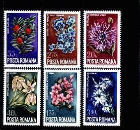 C3119 - Romania 1974 - Flora - cat.nr.2863-8,serie completa,neuzata foto