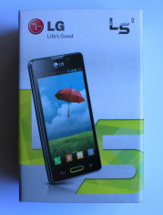 OKAZIE !!! Telefon mobil LG Optimus L5 II E460 Culoare BLACK TITAN, SIGILAT !!! foto