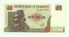 Zimbabwe 50 dolari 1994 foto