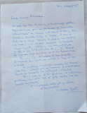 Scrisoare a diplomatului , profesorului si scriitorului Valentin Lipatti