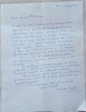 Scrisoare a diplomatului, profesorului si scriitorului Valentin Lipatti catre macovescu, 1965