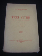 IOAN BUDAI DELEANU - TREI VITEJI * POEMA EROI COMICA IN PATRU CINTURI {1928} foto