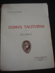 ION AL GEORGE - DOMUS TACITURNA * ELEGII {1916} foto