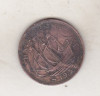 Bnk mnd Marea Britanie Anglia 1/2 penny 1937, Europa
