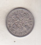 Bnk mnd Marea Britanie Anglia 6 pence 1956, Europa