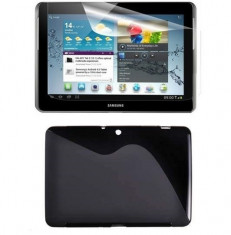 Husa Silicon Tableta Samsung Galaxy Tab 2 P5100/P5110 + folie de protectie foto