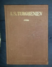 I. S. Turgheniev OPERE vol. 8 Nuvele si povestiri Ed. Cartea Rusa 1957 cartonata foto