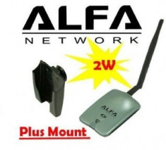 Alfa AWUS036H AWUS 036H Wireless USB Network Adapter antena 5Dbi 2000MW foto