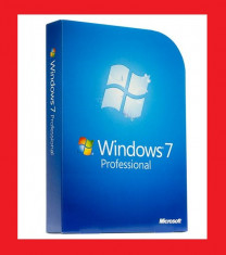 Licenta ORIGINALA Windows 7 Professional SP1 32 Bit 64 Bit Engleza RETAIL foto