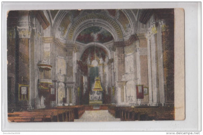 B76788 Romania Maria Radna Lipova Biserica Interior 1910 foto