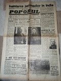 Ziarul poporul 11 mai 1942-sarbatorirea zilei de 10 mai,maresalul printre ostasi