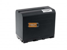 Baterie acumulator compatibil Sony DCR-VX2100E 6600mAh negru foto